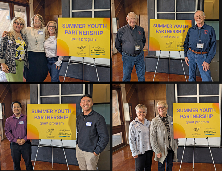 A collage of grant recipients.